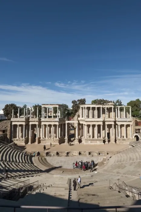 Framed Print : Roman Theater, Merida, UNESCO World Heritage Site, Badajoz, Extremadura, Spain, Europe Framed Print : Roman Theater, Merida, UNESCO World Heritage Site, Badajoz, Extremadura, Spain, Europe