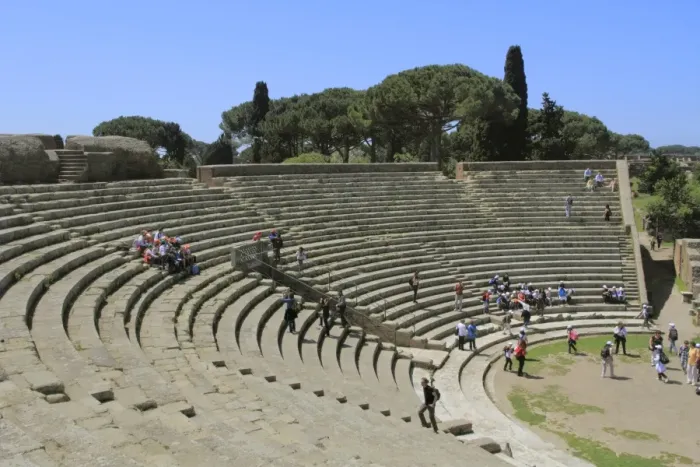 Framed Print : Roman theatre, Ostia Antica, Latium, Lazio, Italy, Europe Framed Print : Roman theatre, Ostia Antica, Latium, Lazio, Italy, Europe