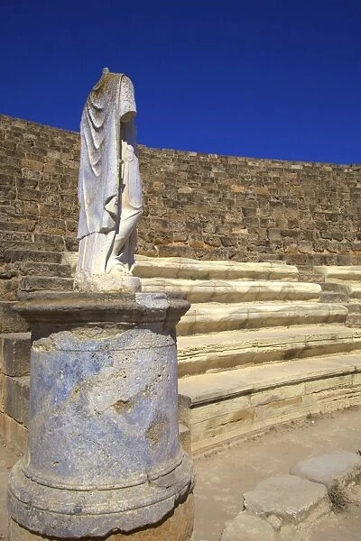 Roman Theatre, Salamis, North Cyprus, Cyprus, Europe