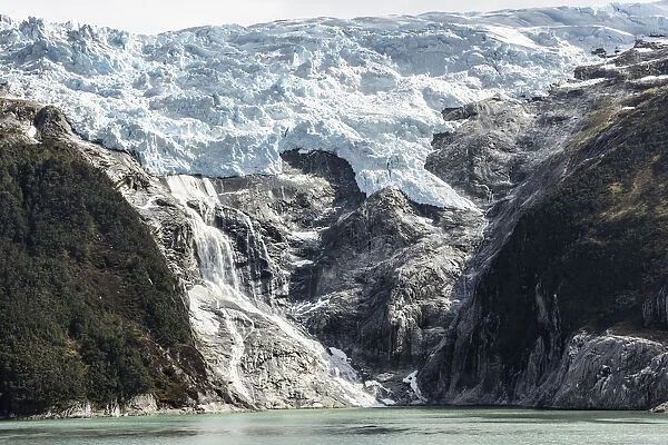 Romanche Glacier, Beagle Channel (Glacier Alley), Tierra del Fuego, Chile, South America