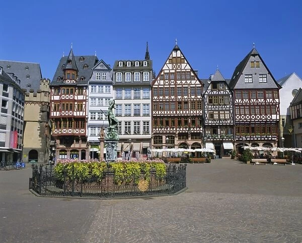 Romerberg, the 14th century central square