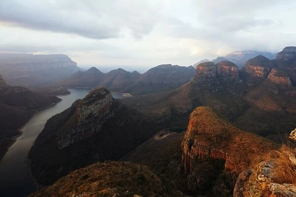 The Three Rondavels Lookout, Blyde River Canyon Nature Reserve, Mpumalanga, South Africa