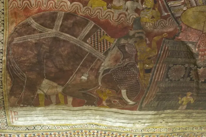 Framed Print : Roof murals, Dambulla Cave Temple, UNESCO World Heritage Site, Sri Lanka, Asia Framed Print : Roof murals, Dambulla Cave Temple, UNESCO World Heritage Site, Sri Lanka, Asia