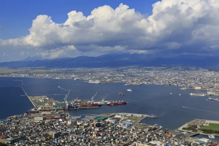 Framed Print : Ropeway view, Hakodate City, Hokkaido Prefecture, Japan, Asia Framed Print : Ropeway view, Hakodate City, Hokkaido Prefecture, Japan, Asia