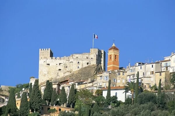 Roquebrune, Cote d Azur, Alpes-Maritimes, Provence, France, Mediterranean, Europe