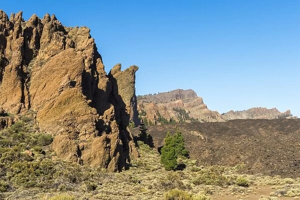 Roques de Garcia Mountainscape, Teide National Park, UNESCO World Heritage Site, Tenerife