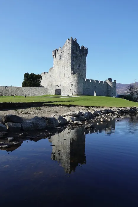 Framed Print : Ross Castle on the edge of Lough Leane, Killarney National Park, County Kerry, Ireland Framed Print : Ross Castle on the edge of Lough Leane, Killarney National Park, County Kerry, Ireland