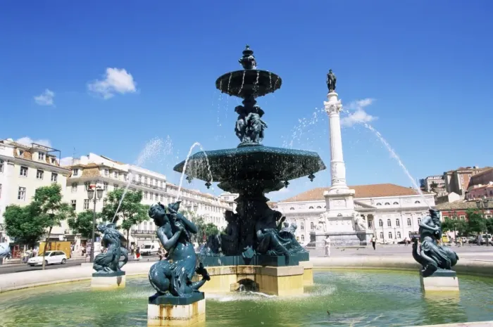 Framed Print : Rossio Square Framed Print : Rossio Square