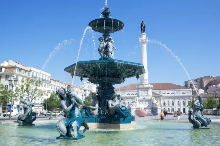 Framed Print : Rossio Square (Praca Dom Pedro IV) Framed Print : Rossio Square (Praca Dom Pedro IV)
