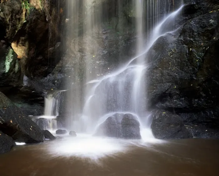 Framed Print : Roughting Lynn waterfall, near Wooler, Northumberland (Northumbria), England Framed Print : Roughting Lynn waterfall, near Wooler, Northumberland (Northumbria), England