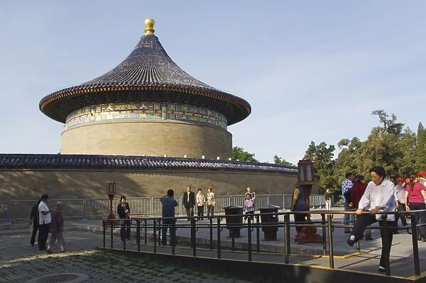 The Round Altar built in 1530 at The Temple of Heaven, UNESCO World Heritage Site