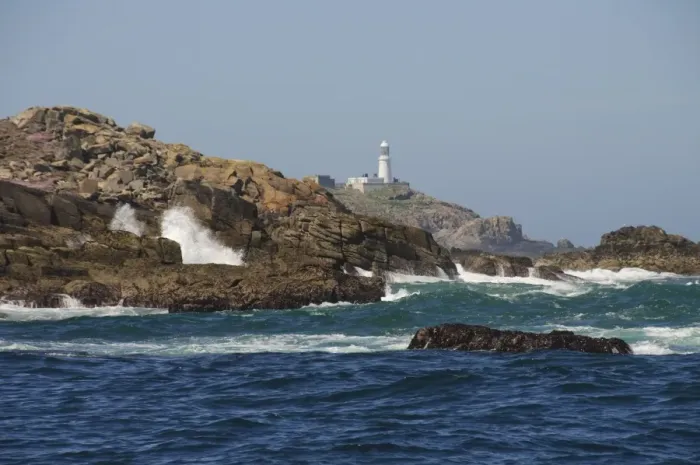 Framed Print : Round Island with lighthouse, Isles of Scilly, Cornwall, United Kingdom, Europe Framed Print : Round Island with lighthouse, Isles of Scilly, Cornwall, United Kingdom, Europe