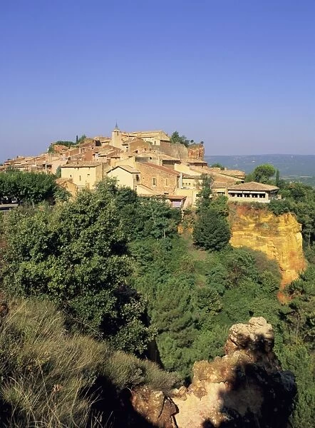 Roussillon village, Provence, France, Europe