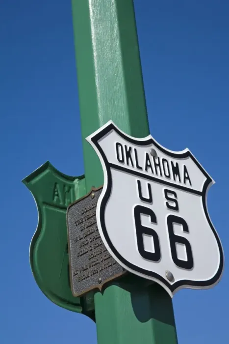 Framed Print : Route 66 sign Framed Print : Route 66 sign