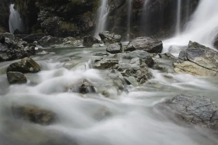 Framed Print : Routeburn Falls on the Routeburn Track Framed Print : Routeburn Falls on the Routeburn Track