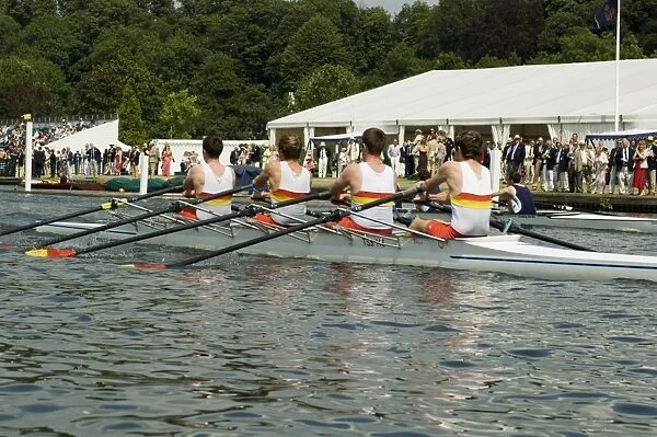 Rowing at the Henley Royal Regatta, Henley on Thames, England, United Kingdom, Europe