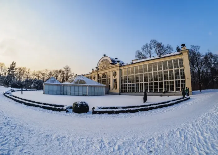 Framed Print : Royal Baths Park, New Orangery, Warsaw, Masovian Voivodeship, Poland, Europe