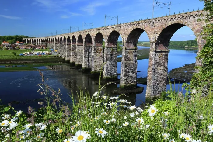 Framed Print : Royal Border Bridge, Berwick-upon-Tweed, Northumberland, England, United Kingdom, Europe Framed Print : Royal Border Bridge, Berwick-upon-Tweed, Northumberland, England, United Kingdom, Europe