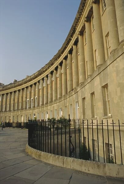 The Royal Crescent, Bath, Avon, England, UK