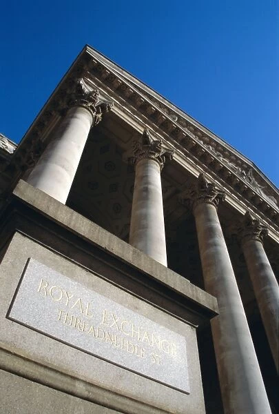 The Royal Exchange, City of London, London, England, UK, Europe