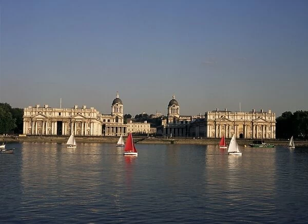 Royal Naval College, Greenwich, UNESCO World Heritage Site, London, England
