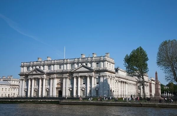The Royal Naval College on the River Thames, UNESCO World Heritage Site, Greenwich, London, England, United Kingdom, Europe