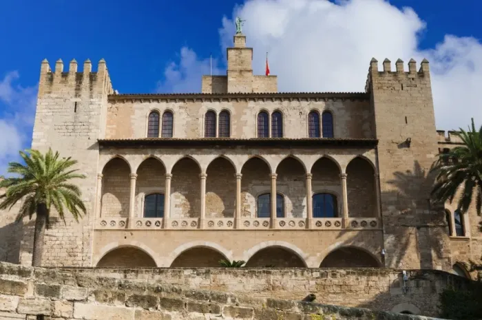 Framed Print : Royal Palace of La Almudaina, Palma de Mallorca, Majorca, Balearic Islands, Spain, Europe