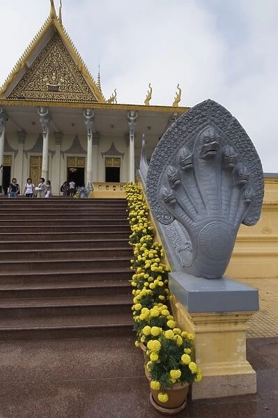 The Royal Throne Hall, The Royal Palace, Phnom Penh, Cambodia, Indochina
