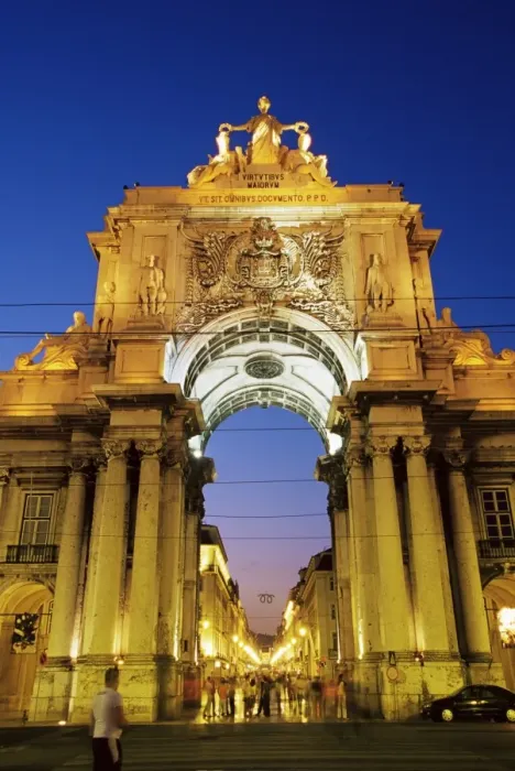 Framed Print : Rua Augusta Arch Framed Print : Rua Augusta Arch