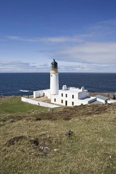 Rudha Reidt Lighthouse, Wester Ross, Highlands, Scotland, United Kingdom, Europe