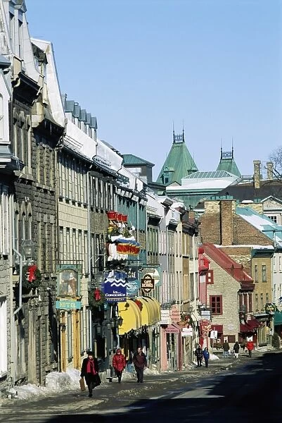 Rue Saint Louis, City of Quebec, Quebec, Canada, North America