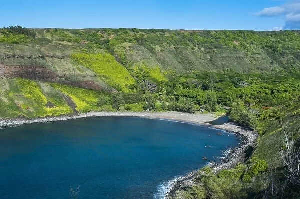 The rugged coastline of western Maui, Hawaii, United States of America, Pacific