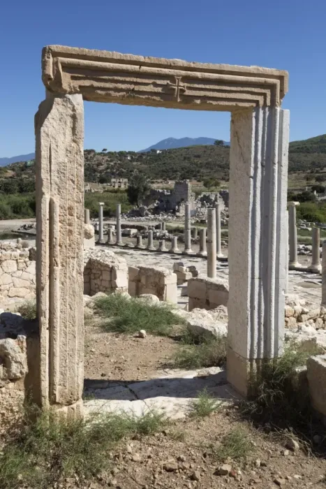 Framed Print : Ruined colonnaded Main Street, Patara, near Kalkan, Lycia, Antalya Province, Mediterranean Coast Framed Print : Ruined colonnaded Main Street, Patara, near Kalkan, Lycia, Antalya Province, Mediterranean Coast