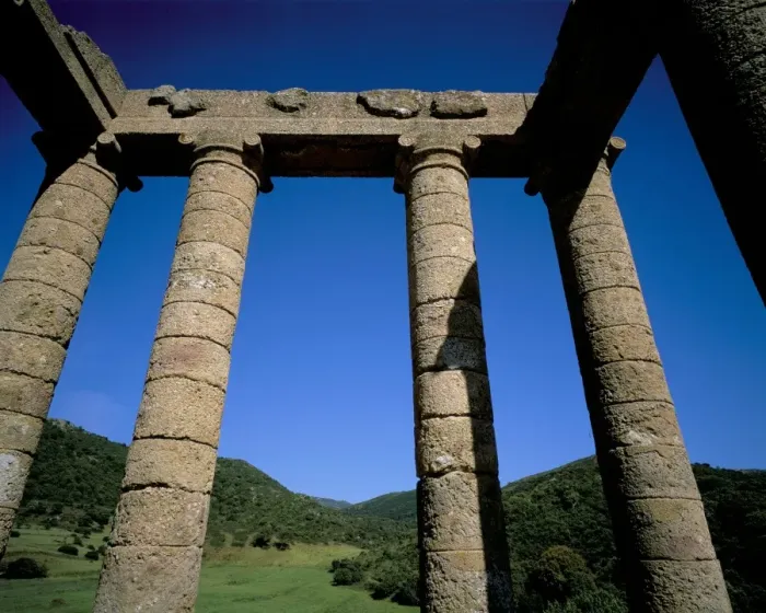 Framed Print : Ruins of Antas temple Framed Print : Ruins of Antas temple