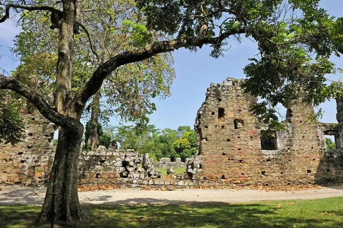 Framed Print : Ruins of the archaelogical site of Panama Viejo, UNESCO World Heritage Site, Panama City, Republic of Panama, Central America Framed Print : Ruins of the archaelogical site of Panama Viejo, UNESCO World Heritage Site, Panama City, Republic of Panama, Central America