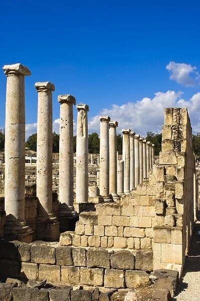 Ruins of the Decapolis city of Scythopolis, Bet She an National Park