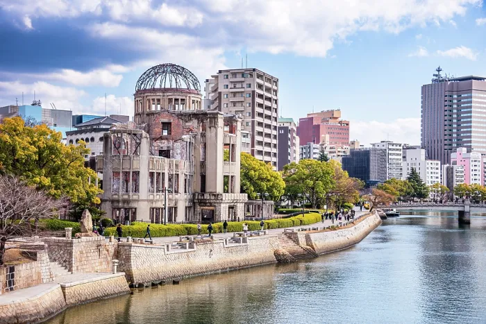Framed Print : Ruins of the Hiroshima Peace Memorial (Genbaku Dome). Hiroshima, Japan