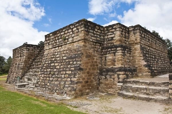 The ruins of Iximche near Tecpan, Guatemala, Central America