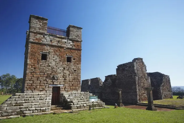 Framed Print : Ruins of Jesuit mission at Trinidad (La Santisima Trinidad de Parana), UNESCO World Heritage Site, Parana Plateau, Paraguay, South America Framed Print : Ruins of Jesuit mission at Trinidad (La Santisima Trinidad de Parana), UNESCO World Heritage Site, Parana Plateau, Paraguay, South America