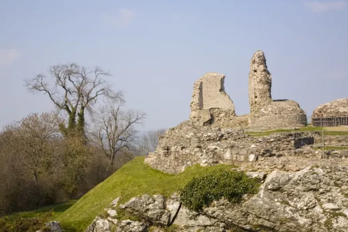 Framed Print : Ruins of Montgomery Castle built in 1223 by Henry III Framed Print : Ruins of Montgomery Castle built in 1223 by Henry III