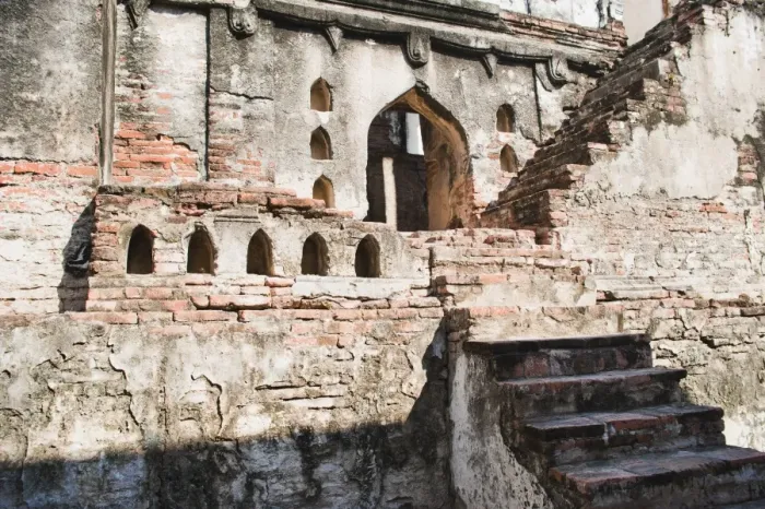 Framed Print : Ruins of old steps at King Narais Palace, Lopburi, Thailand, Southeast Asia, Asia Framed Print : Ruins of old steps at King Narais Palace, Lopburi, Thailand, Southeast Asia, Asia