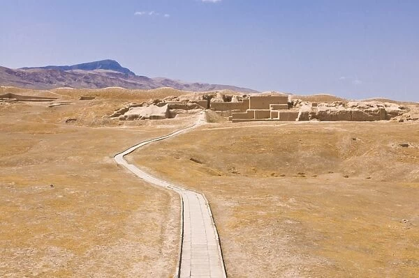 The ruins of the Parthian fortress, Nissa, UNESCO World Heritage Site, Turkmenistan