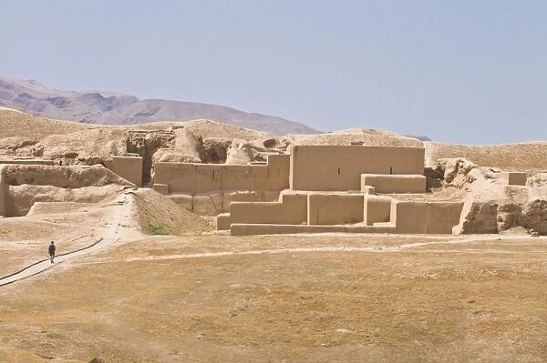 The ruins of the Parthian fortress, Nissa, UNESCO World Heritage Site, Turkmenistan
