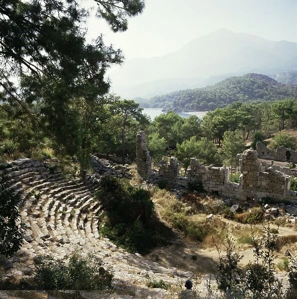The ruins of Phaselis