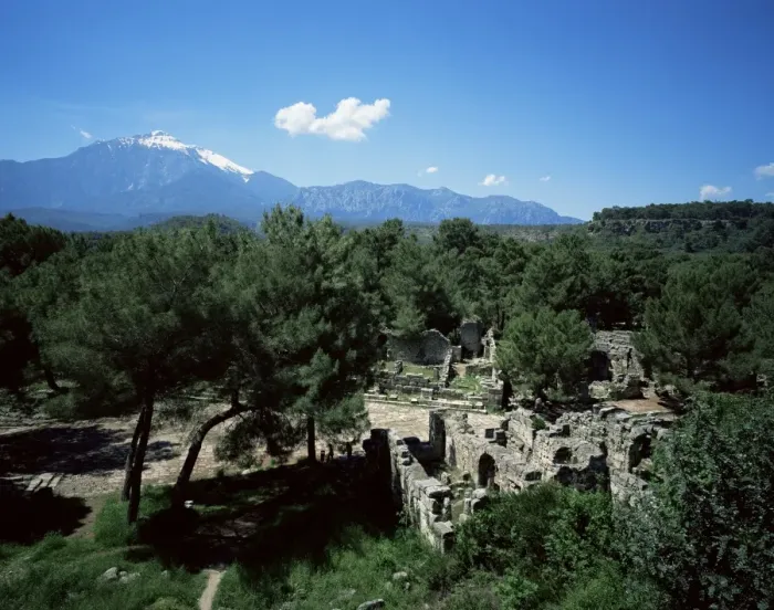 Framed Print : The ruins of Phaselis Framed Print : The ruins of Phaselis