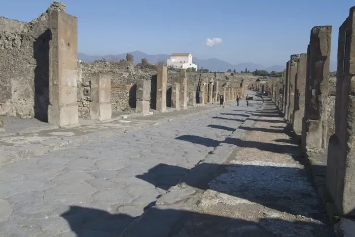 Framed Print : The ruins of Pompeii Framed Print : The ruins of Pompeii