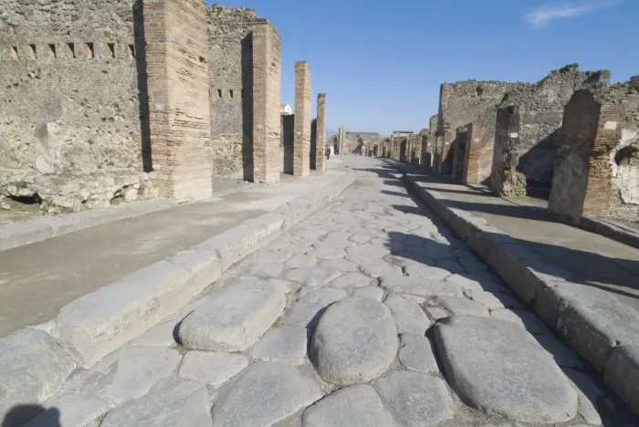 Framed Print : The ruins of Pompeii Framed Print : The ruins of Pompeii