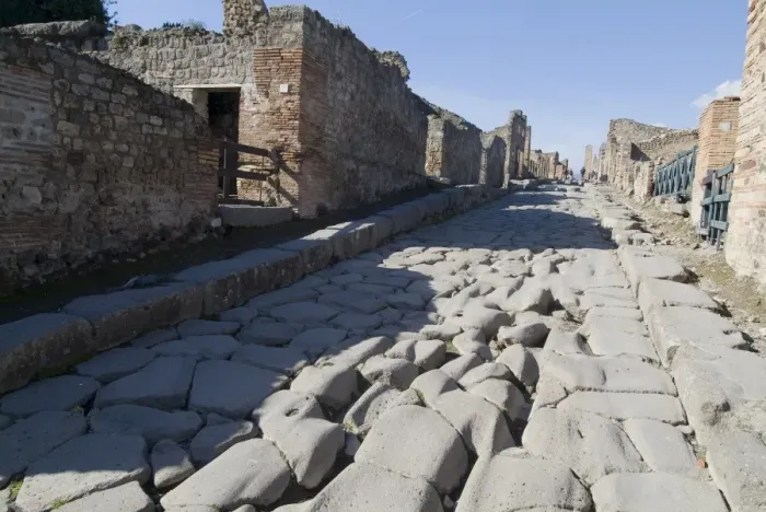 Framed Print : The ruins of Pompeii Framed Print : The ruins of Pompeii