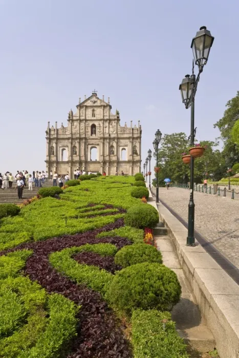 Framed Print : The ruins of Sao Paulo Cathedral (St. Pauls Cathedral) in central Macau Framed Print : The ruins of Sao Paulo Cathedral (St. Pauls Cathedral) in central Macau