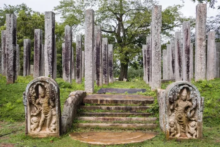 Framed Print : Ruins of stone columns at Thuparama Dagoba in the Mahavihara (The Great Monastery), Sacred City of Anuradhapura, UNESCO World Heritage Site, Sri Lanka, Asia Framed Print : Ruins of stone columns at Thuparama Dagoba in the Mahavihara (The Great Monastery), Sacred City of Anuradhapura, UNESCO World Heritage Site, Sri Lanka, Asia